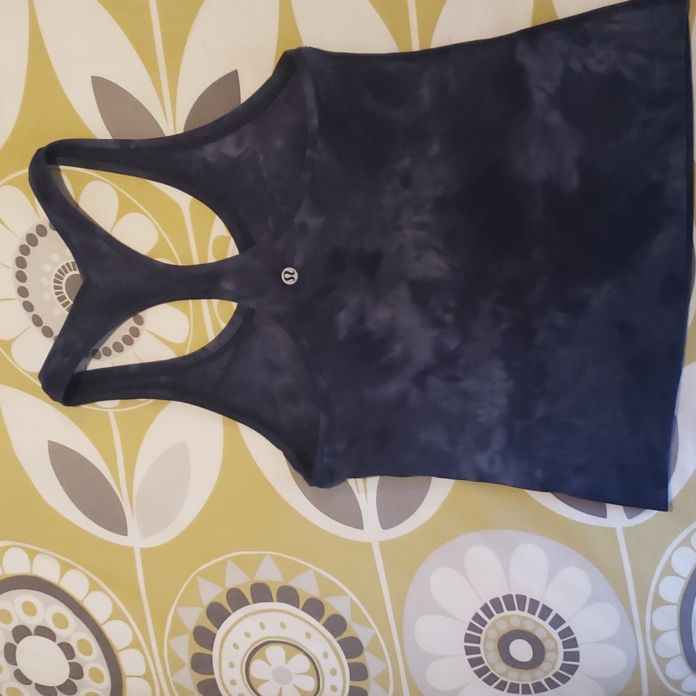 Lululemon Cool Racerback Nulu Diamond Dye Race Length Tank